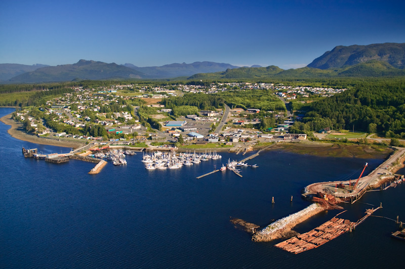 Aerial View Port McNeil